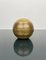 Posacenere sferico in ottone di Tommaso Barbi, Italia, anni '70, Immagine 3