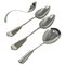 Dutch Spoons in Silver Serving from Van Kempen & ZN, 1887, Set of 4 1