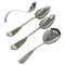Dutch Spoons in Silver Serving from Van Kempen & ZN, 1887, Set of 4, Image 1