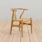 Oak Wishbone Chairs by Hans J. Wegner for Carl Hansen & Søn, Denmark, 1960s, Set of 6 8