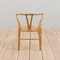 Oak Wishbone Chairs by Hans J. Wegner for Carl Hansen & Søn, Denmark, 1960s, Set of 6 5