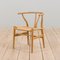 Oak Wishbone Chairs by Hans J. Wegner for Carl Hansen & Søn, Denmark, 1960s, Set of 6 6