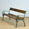 Banc de Jardin en Fonte et Pin, 1940s 9