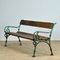 Cast Iron and Pine Garden Bench, 1940s, Image 1