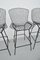 Bar Stools in Black by Harry Bertoia for Knoll, Set of 3 4