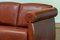 Cognac Leather Modern Two Seater Sofa by Klaus Wettergren, Denmark, 1980s 11