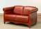 Cognac Leather Modern Two Seater Sofa by Klaus Wettergren, Denmark, 1980s, Image 12