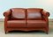 Cognac Leather Modern Two Seater Sofa by Klaus Wettergren, Denmark, 1980s 9