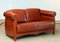 Cognac Leather Modern Two Seater Sofa by Klaus Wettergren, Denmark, 1980s 6
