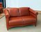 Cognac Leather Modern Two Seater Sofa by Klaus Wettergren, Denmark, 1980s, Image 5