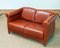 Cognac Leather Modern Two Seater Sofa by Klaus Wettergren, Denmark, 1980s 7