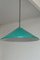 Hanging Lamps in Green, Set of 2 1