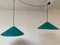Hanging Lamps in Green, Set of 2 4