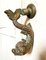 Antiker Türklopfer aus Bronze in Delfin-Optik 1
