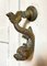 Antiker Türklopfer aus Bronze in Delfin-Optik 10