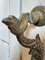 Antiker Türklopfer aus Bronze in Delfin-Optik 9