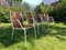 Table et Chaises de Jardin en Acier Tubulaire de Daneline, 1960s, Set de 7 10