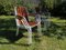 Danish Tubular Steel Teak Garden Table & Chairs from Daneline, 1960s, Set of 7, Image 13