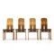 Model 1934/765 Dining Chairs by Carlo Scarpa for Bernini, 1970s , Set of 4 1