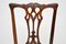 Antique Dining Chairs in the Style of Chippendale, Set of 4, Image 11