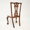 Antique Dining Chairs in the Style of Chippendale, Set of 4 9