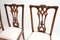 Antique Dining Chairs in the Style of Chippendale, Set of 4 5