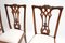 Antique Dining Chairs in the Style of Chippendale, Set of 4, Image 5