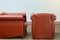 Modern Cognac Leather Club Chairs by Klaus Wettergren, 1980s, Set of 2 9