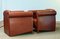 Modern Cognac Leather Club Chairs by Klaus Wettergren, 1980s, Set of 2 4