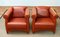 Modern Cognac Leather Club Chairs by Klaus Wettergren, 1980s, Set of 2, Image 3