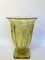Gelbe Art Deco Ombre Vase von Verlys, 1940 5
