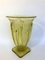 Gelbe Art Deco Ombre Vase von Verlys, 1940 4
