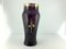 Jugendstil Lila Vase mit Emailliertem Floralen Dekor 5