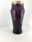 Art Nouveau Purple Vase with Enameled Floral Decor 11