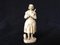 Antique Joan of Arc Sculpture in Hand Carved Bone 1