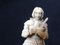 Antique Joan of Arc Sculpture in Hand Carved Bone 2