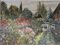 Jean Leyssenne, Garden in Cublac, 1991, Watercolor on Paper, Image 1