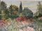 Jean Leyssenne, Garden in Cublac, 1991, Watercolor on Paper 6