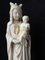 Antique Virgin and Child Sculpture in Bone 7