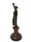 Antique Neoclassical Woman Figure in Bronze on Marble Base, Image 4