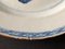 Antique Chinese Porcelain Plate with Floral Blue and White, Image 7