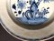 Assiette Antique en Porcelaine avec Motif Floral Bleu et Blanc 5