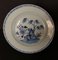 Assiette Antique en Porcelaine avec Motif Floral Bleu et Blanc 2
