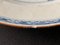 Assiette Antique en Porcelaine avec Motif Floral Bleu et Blanc 8