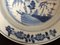 Antique Chinese Plate in Blue and White Porcelain, Image 4