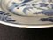 Antiker chinesischer Teller aus blauem und weißem Porzellan 5