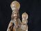 Antique Virgin with Child Statue in Wood by JC 7