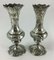 Antique Louis XV Vases in Silver, Set of 2 1