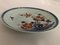 Antique Plate in Porcelain with Red and Blue Floral 10