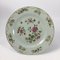 Antique Plate in White Porcelain with Floral Decor, Image 1